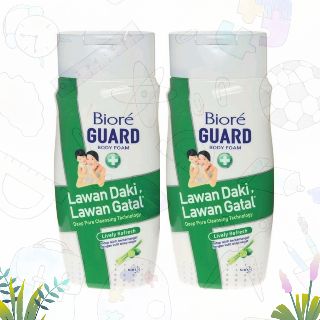 Biore Sabun Mandi Cair Guard Lively Refresh 100ml (Pcs)