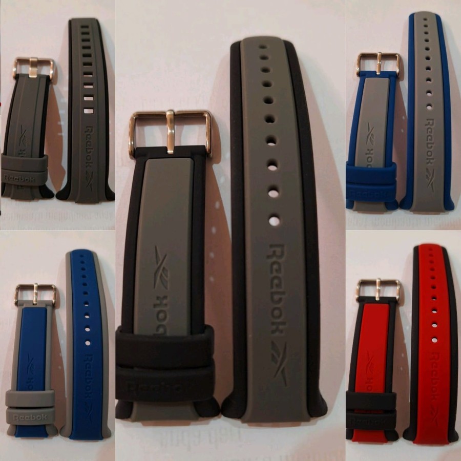 TALI RUBBER JAM TANGAN REEBOK RV-ELG-G9 TERBARU ORIGINAL