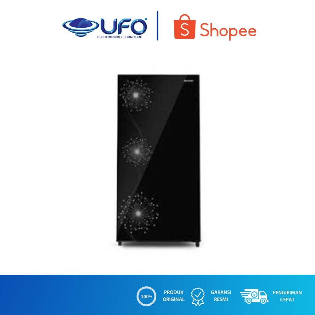 SHARP KULKAS 1 PINTU 170 LITER SJX197WDW