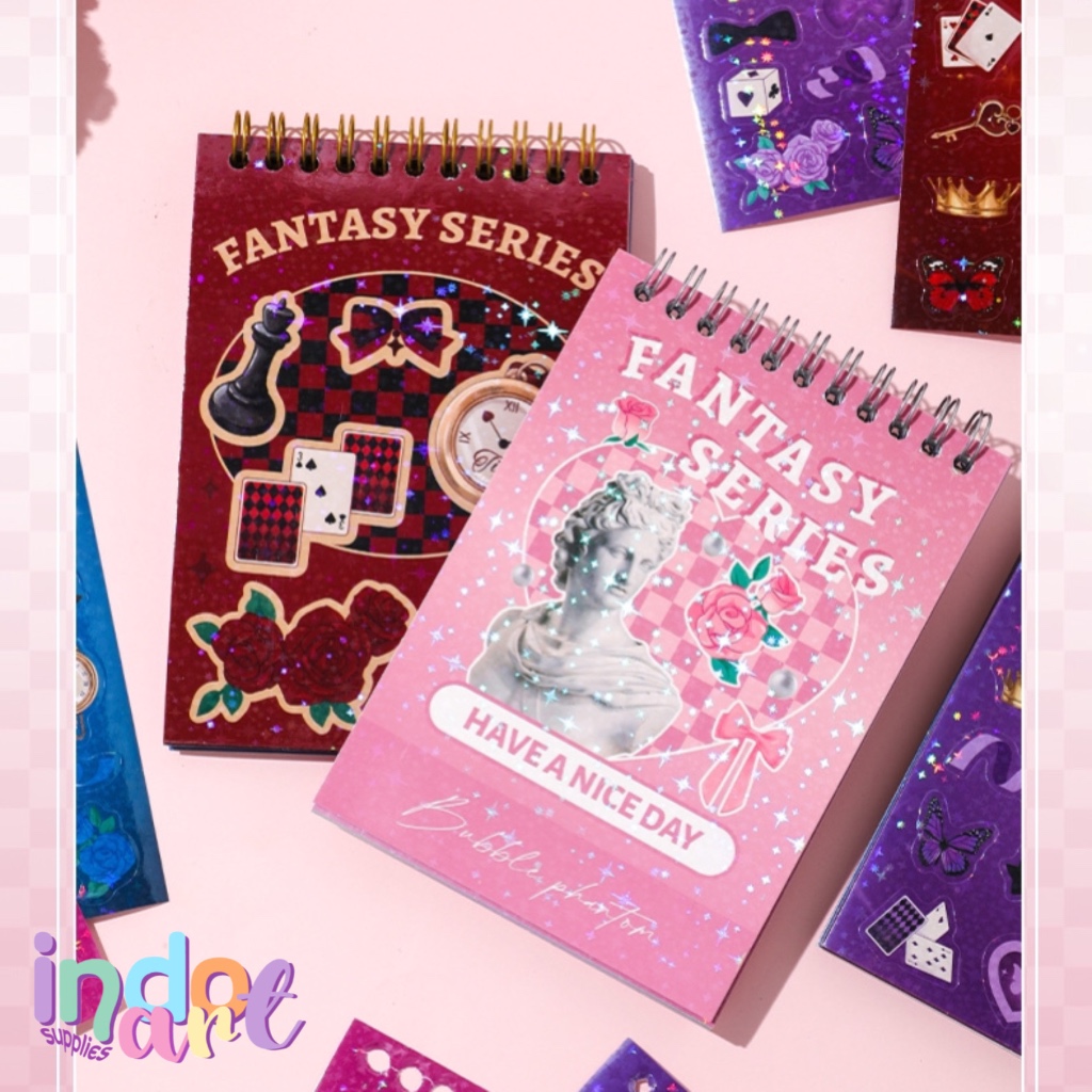

(IAS) SK3 - Sticker Book Korean Style Alice In Wonderland Cutey Lucu isi 30lembar