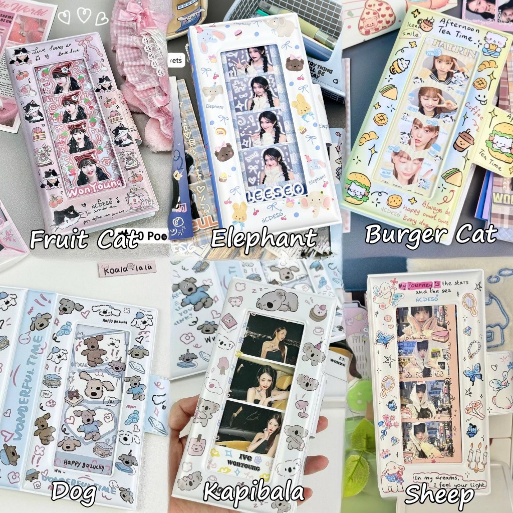Photo album photostrip | Photobooth | foto studio | kolbuk | collect book | 2 4 cut