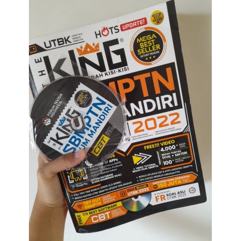 BUKU THE KING UTBK SOSHUM MANDIRI 2022