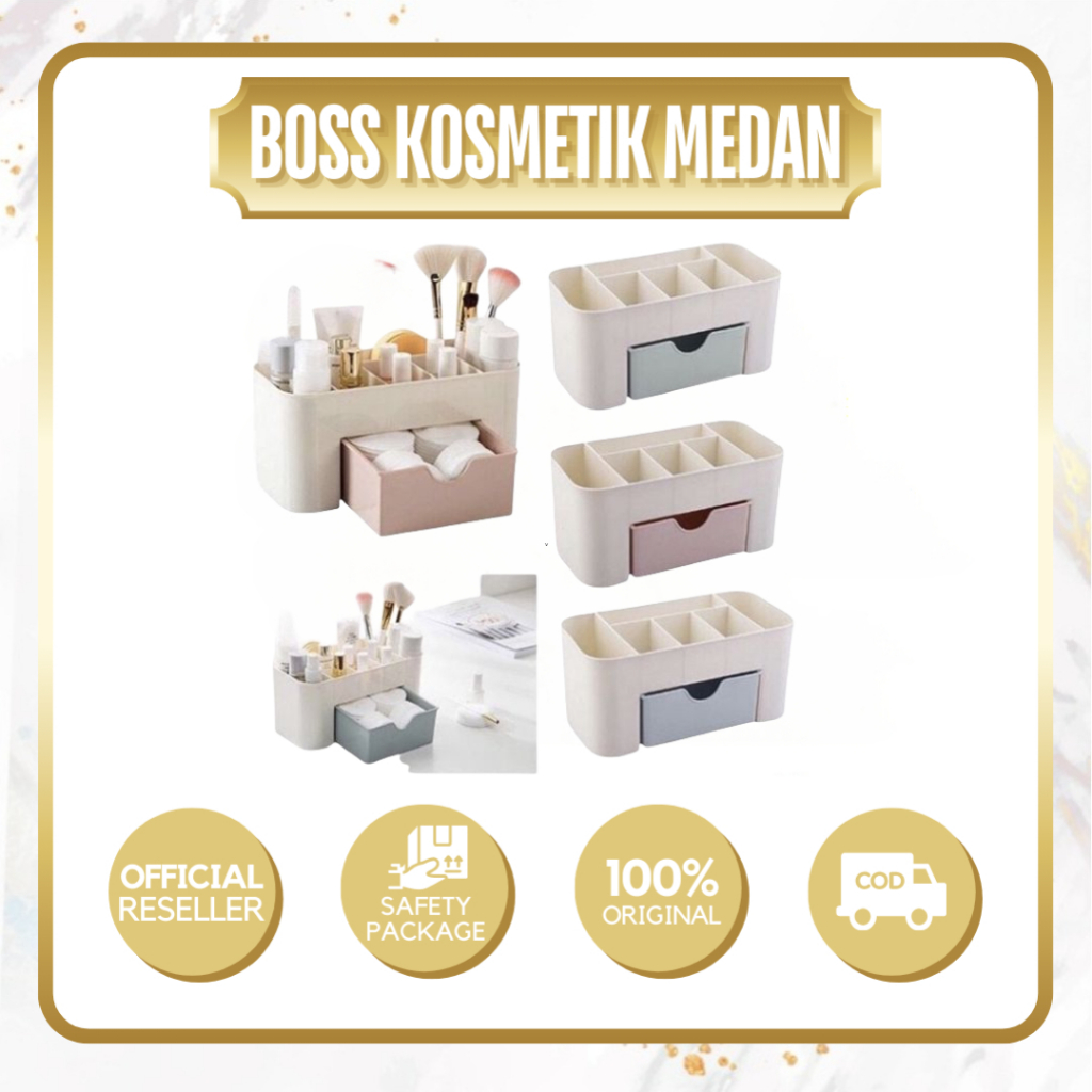 Rak kosmetik plastik organizer