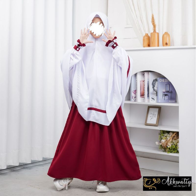 SET GAMIS SERAGAM By Akhwatiy