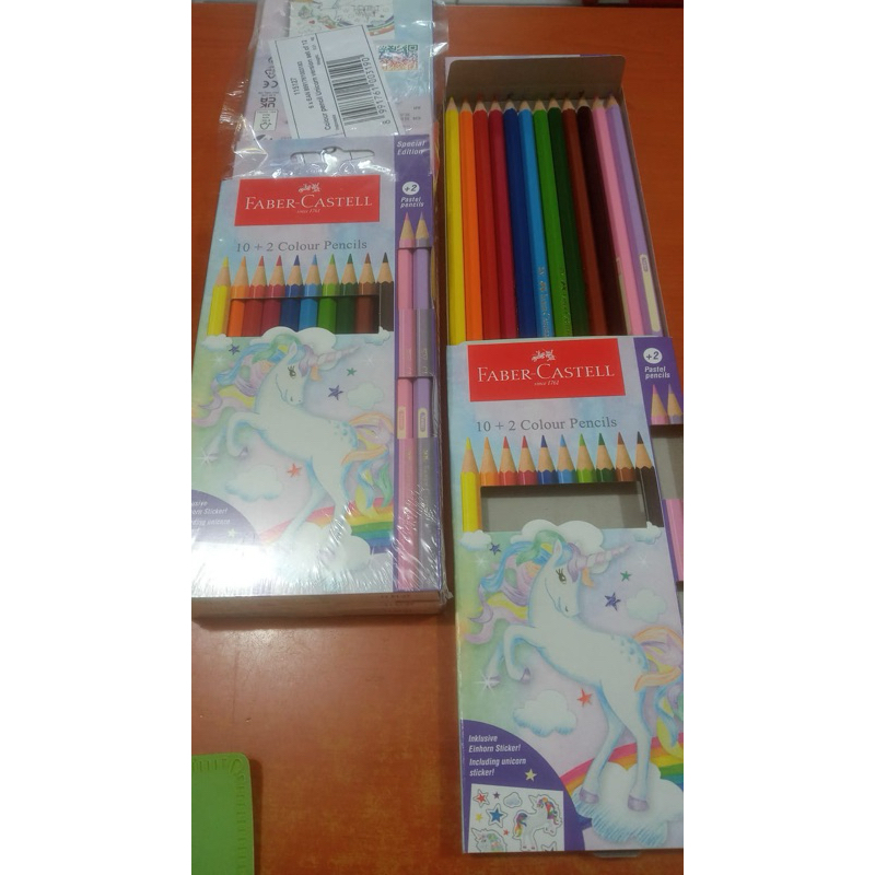 

Pensil Warna Faber Castel Unicorn 12 warna