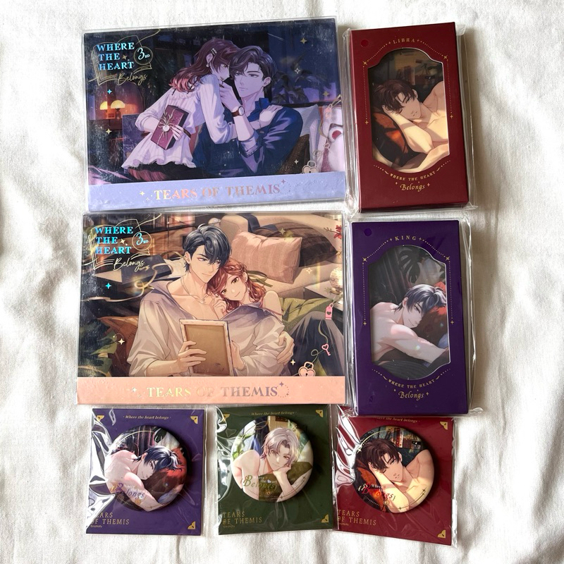 HoyoFest 2024 Tears of Themis Where Heart Belongs 3rd Anniversary Standee Akrilik | Libra | King