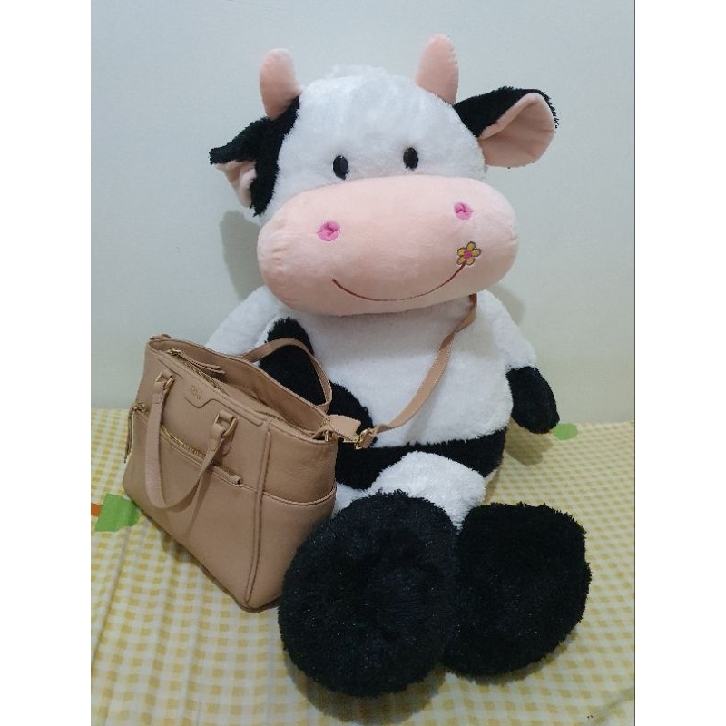 Tas Gobelini Darleen Satchel Camel Original Top Handle Bag Sling Bag