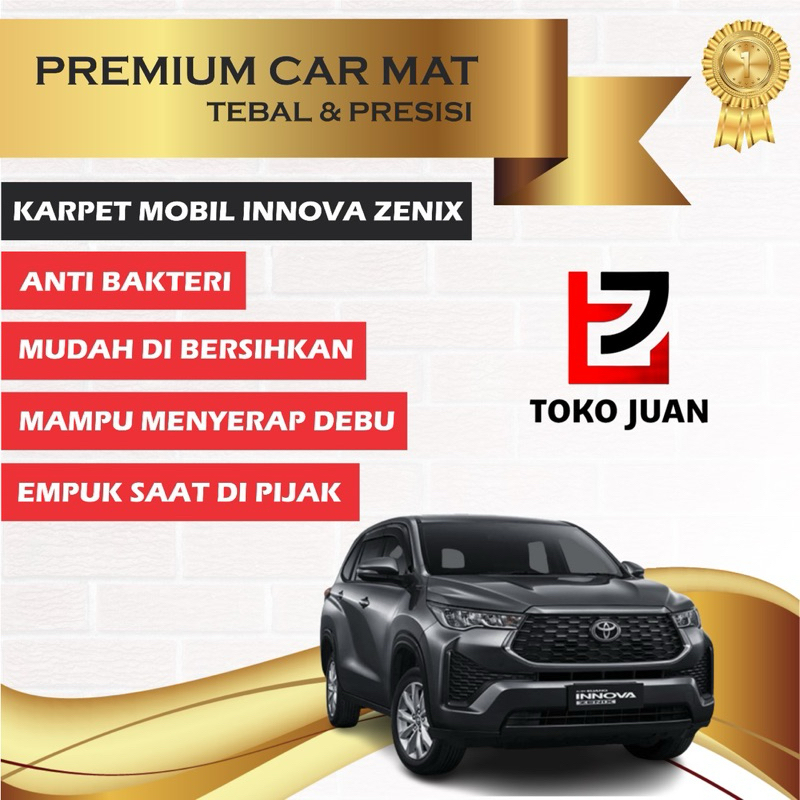 Karpet Aksesoris Mobil Mie Bihun Innova Zenix