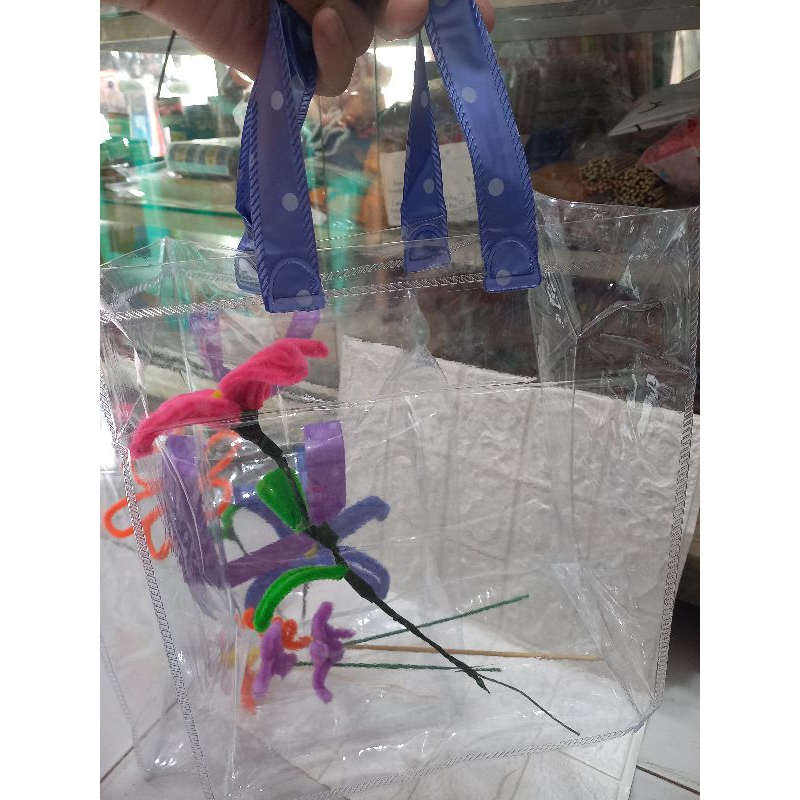 

PAPER BAG TRANSPARAN PLASTIK/goodiebag plastik
