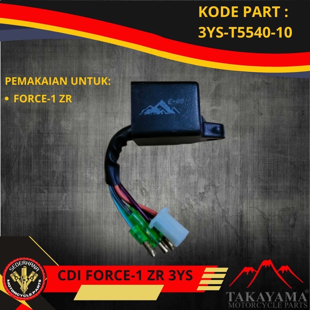 CDI FORCE-1 ZR / FIZR (3YS) TAKAYAMA