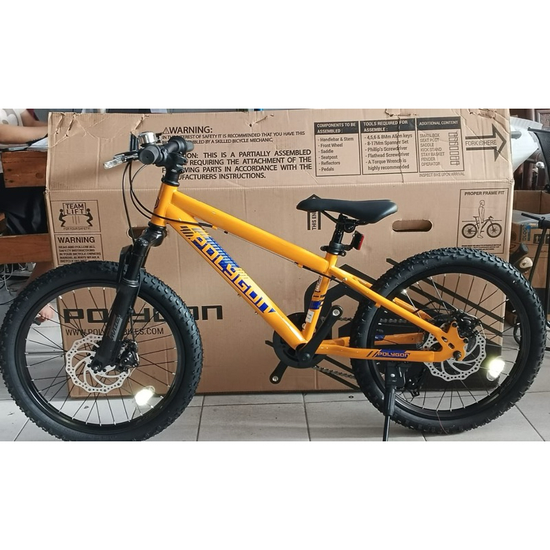 SEPEDA KIDS JUNIOR MTB 20 inch POLYGON MAZE GARANSI RESMI