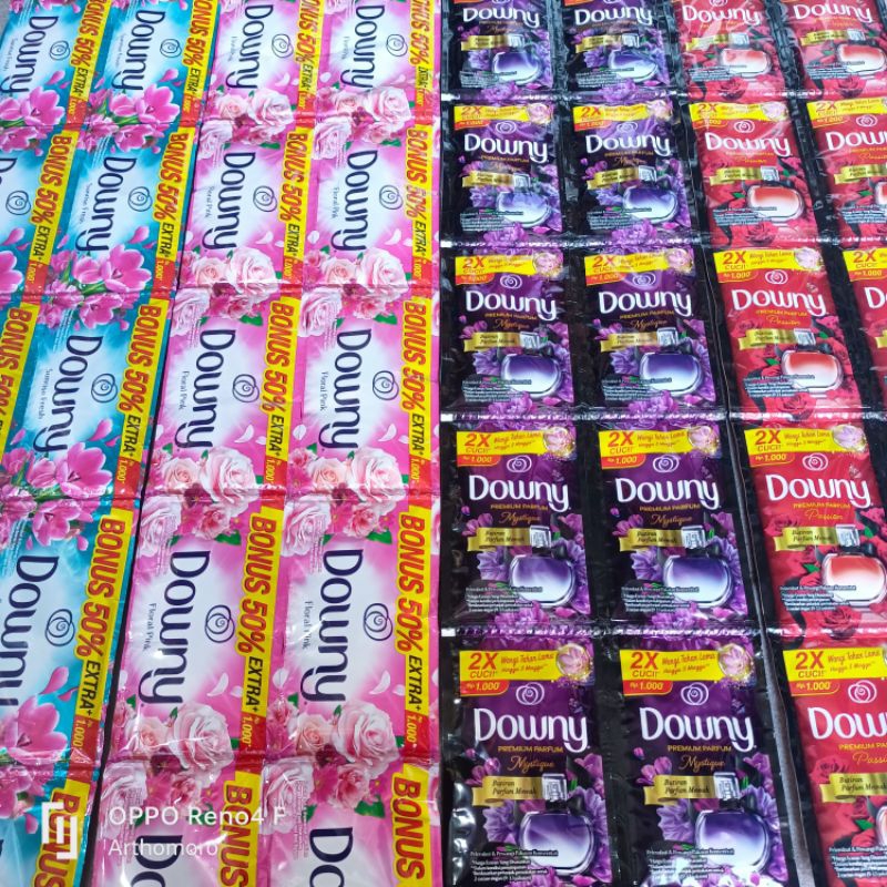 downy renteng 20ml isi 12 sachet/downy softener/downy pewangi renteng