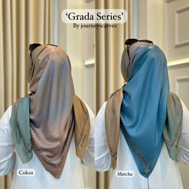 kerudung journey gradasi original