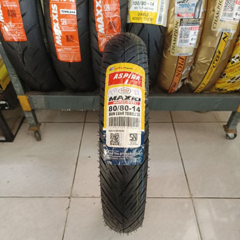 Aspira Maxio SPR 40 80/80 ring 14 Tubeless