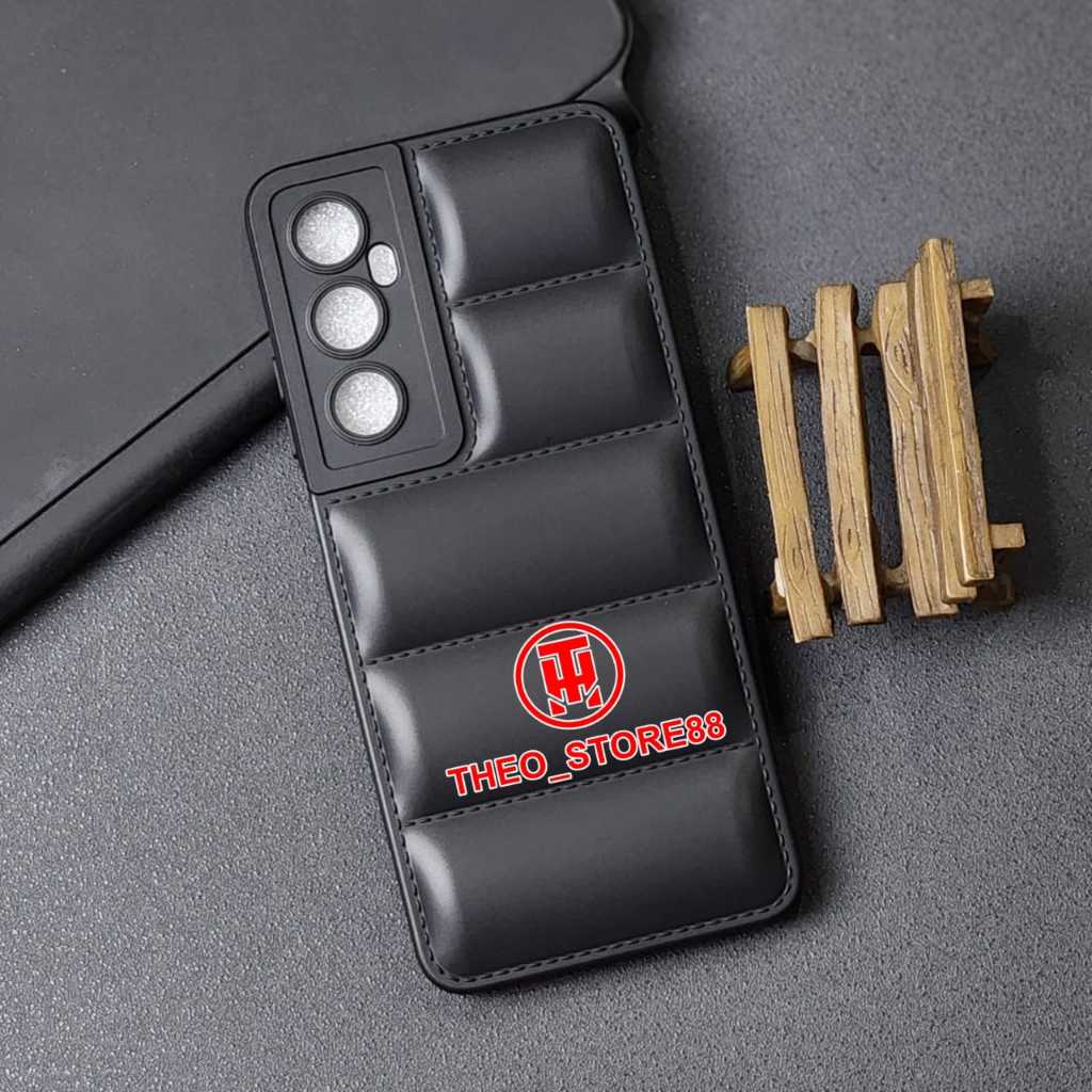 OPPO A17 OPPO A17K CASE BANTAL BLACK MACARON BLACK OPPO A17 OPPO A17K