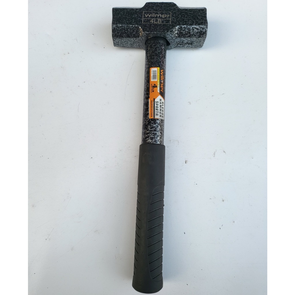 Palu Batu 4 LB Sparta Bodem 4Lb Rubber Grip Gagang Besi Lapis Karet