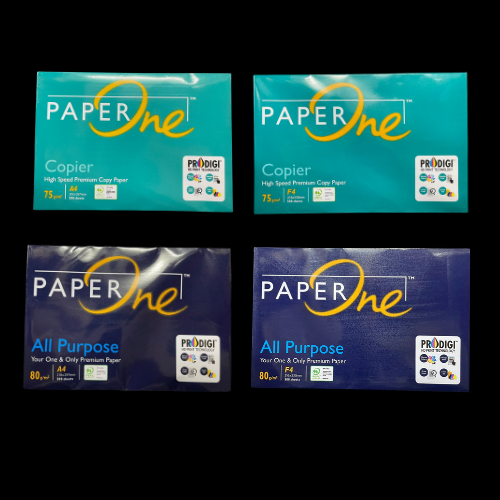 

PaperOne Kertas HVS Copier 1 Rim 500 Lembar A4 F4 75 GR 80 GR