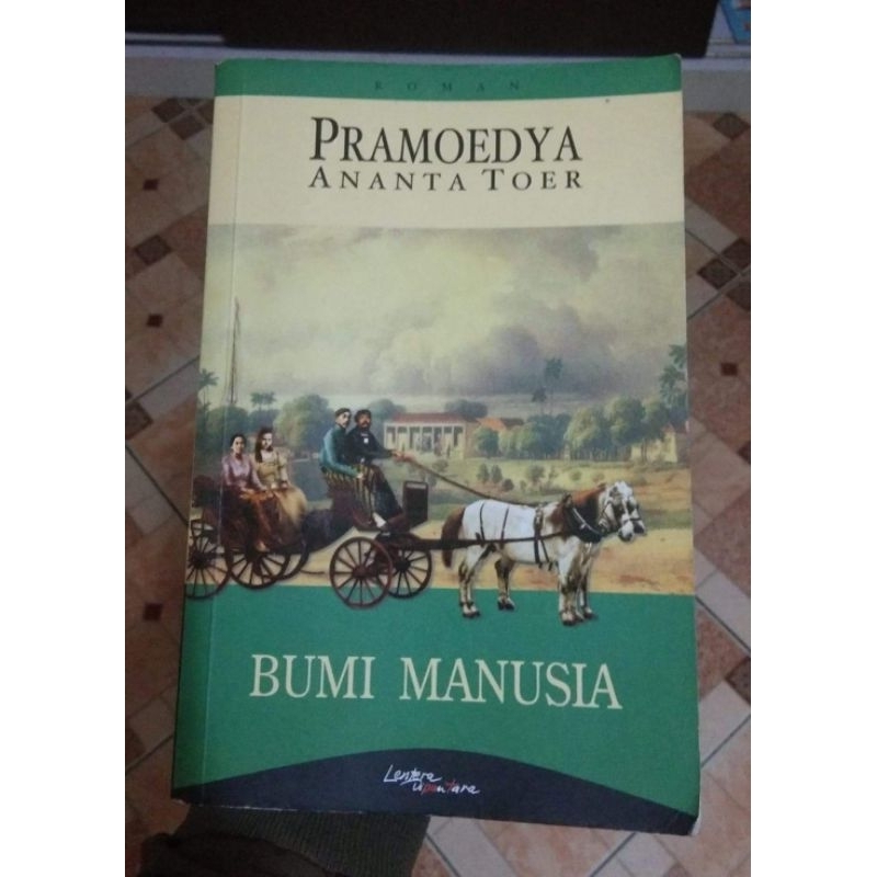 Novel Bumi Manusia preloved booked