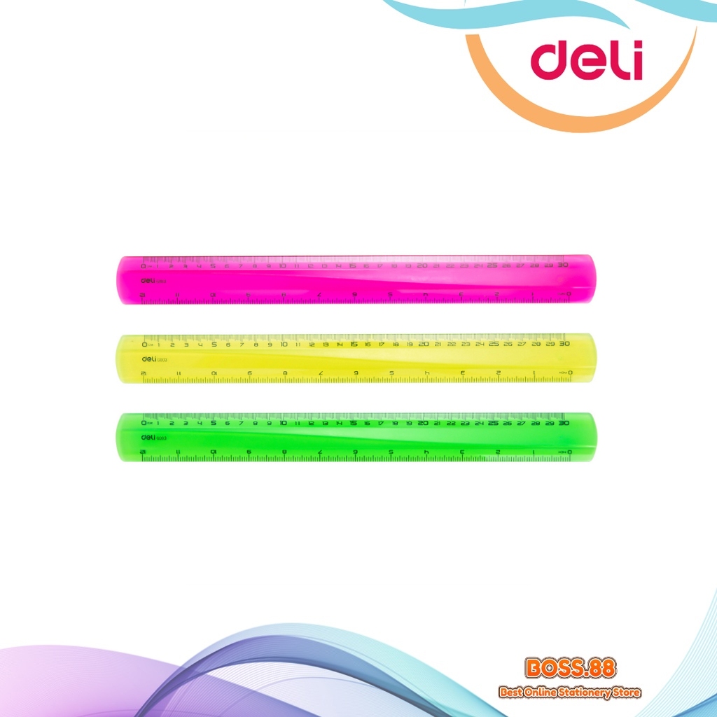 

RULER / GARISAN 30 CM DELI G-00302 (1 PCS)