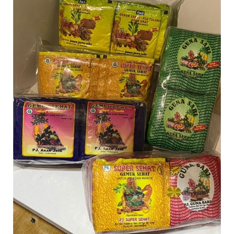 

JAMU GUNA SARI MERAH RASA KOPI ORIGINAL (isi 30 saset) dapat bonus