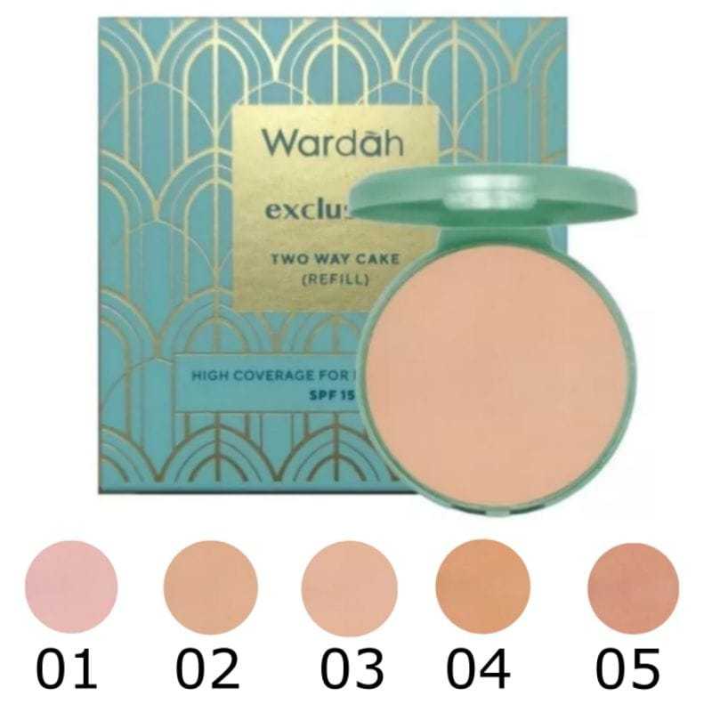 Wardah Exclusive Two Way Cake Bedak Padat-Refill-wardah-Wardah Exclusive Two Way Cake