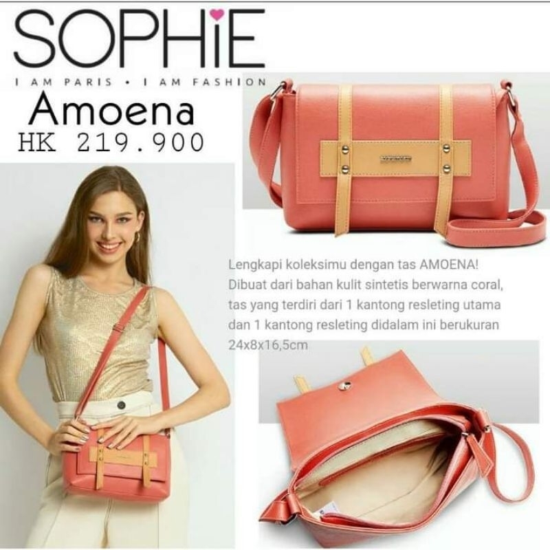 TAS SELEMPANG AMOENA SOPHIE MARTIN PARIS