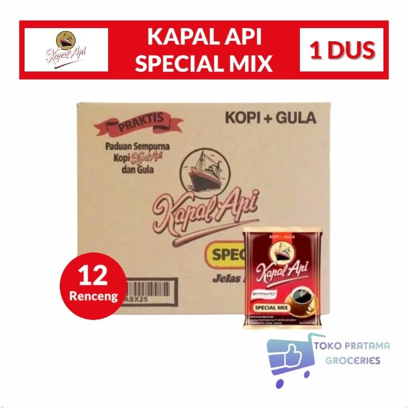 

KAPAL API SPECIAL MIX 1 DUS / 12 RENCENG