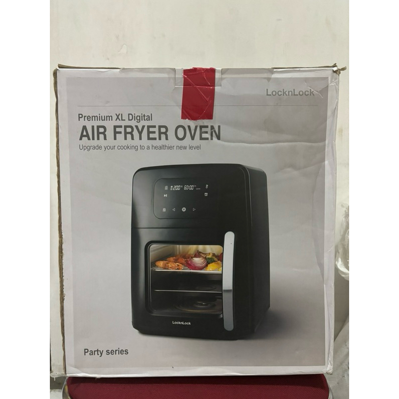 Air fryer Oven Lock n Lock black