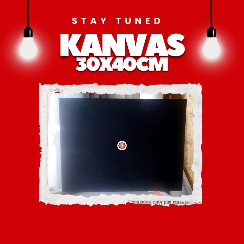 

Promo! KANVAS LUKIS 30X40 CM | Black - WATER COLOR, SMOOTH QUALITY Tebal Premium-Murah berkualitas