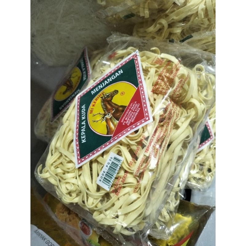 

mie gepeng cap kuda