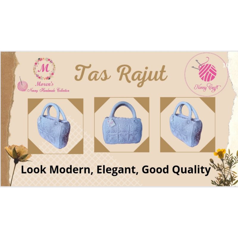 Aneka Warna Tas Rajut Pesta