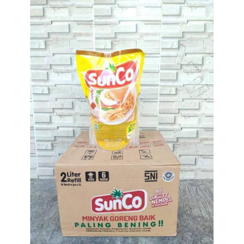 

Minyak Goreng Sunco 2 Liter 1 dus isi 6pcs