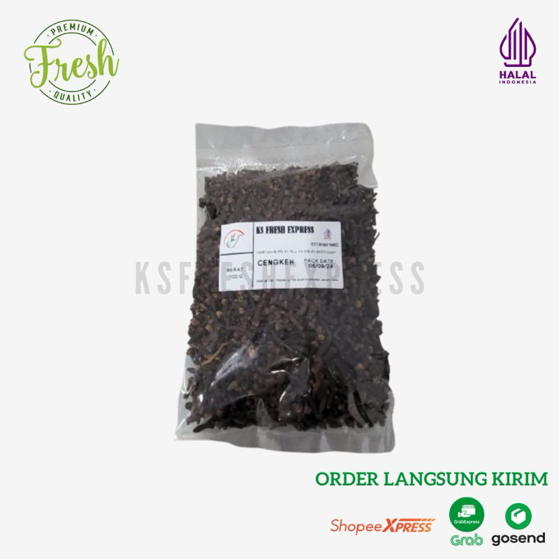 

KSfreshexpress Cengkeh Utuh / Bubuk / Halus 100gr 250gr 500gr 1000gr Clove Powder Pekak Bajiao Fresh Bersih Pilihan Rempah Bumbu Kualitas Terbaik Premium Kirim Instant