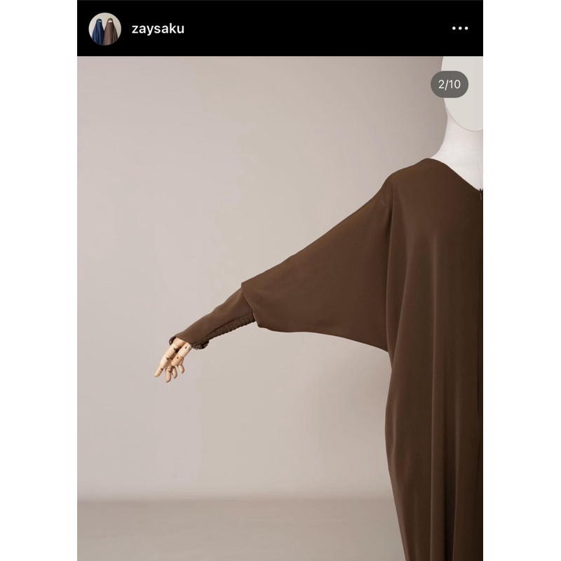 Preloved Bhumi Abaya - Zaysaku