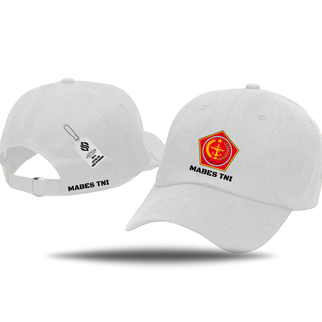 Topi Baseball LAMBANG MABES TNI keren BERKUALITAS  Topi Basebal Pria Wanita MABES TNI COD