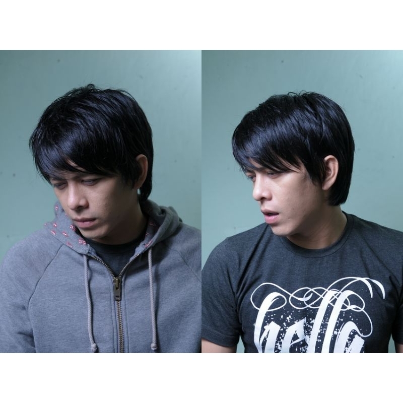 wig pria / wig pria korea / wig 02 / wig cowo / wig belah samping / wig pendek