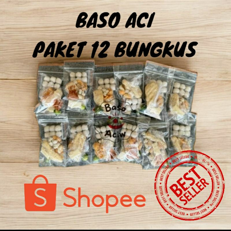 

Baso aci isi 12pcs / baso Aci isi 12pcs murah / baso Aci paket 12 pcs murah / baso aci viral / baso aci paket usaha / paket baso aci 12 bungkus / paket baso Aci 12 bungkus murah