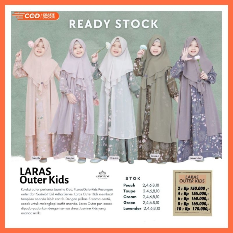 Outer kids Ceruty Baby Doll Polos Laras Outer Kids by Lidiahadiwinoto