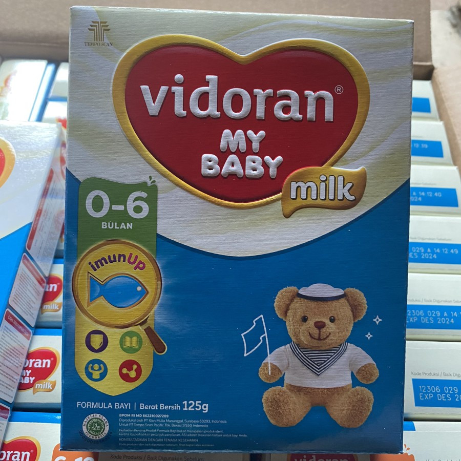 VIDORAN MY BABY 0 6 BULAN / VIDORAN MY BABY 6 12 BULAN 125GR / VIDORAN 0-6 / VIDORAN 6-12