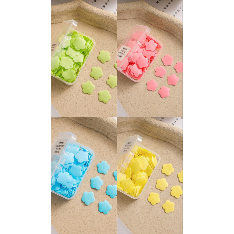 SABUN KERTAS MINI MOTIF BUNGA