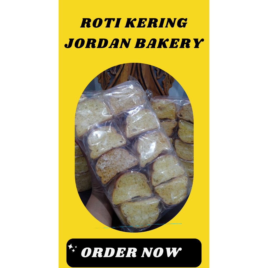 

Roti kering jordan bakery bagelan 17gr terlaris termurah