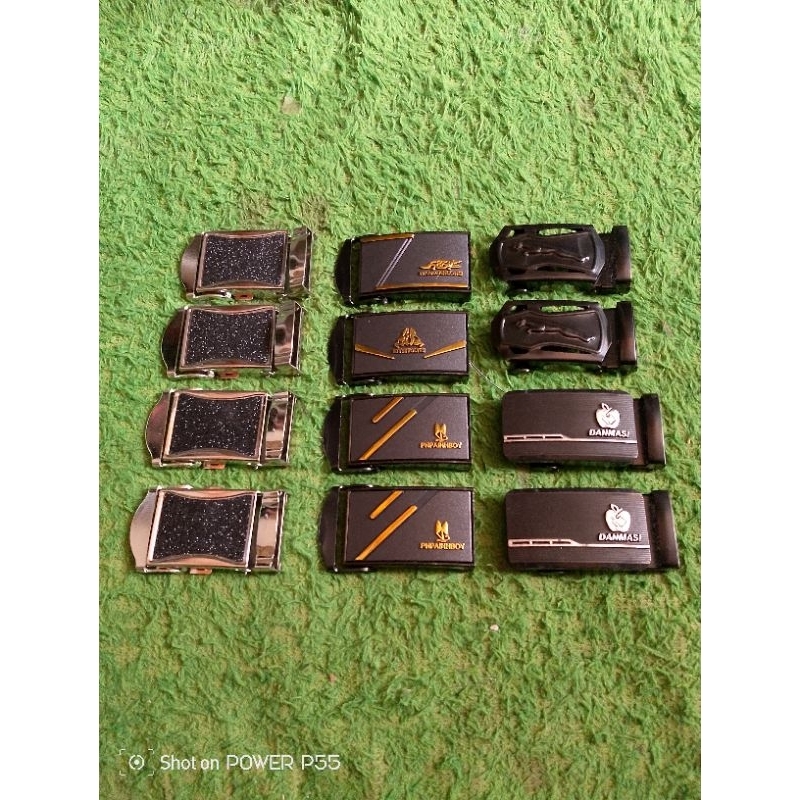 kepala gesper jepit dan rel 4 cm.model baru