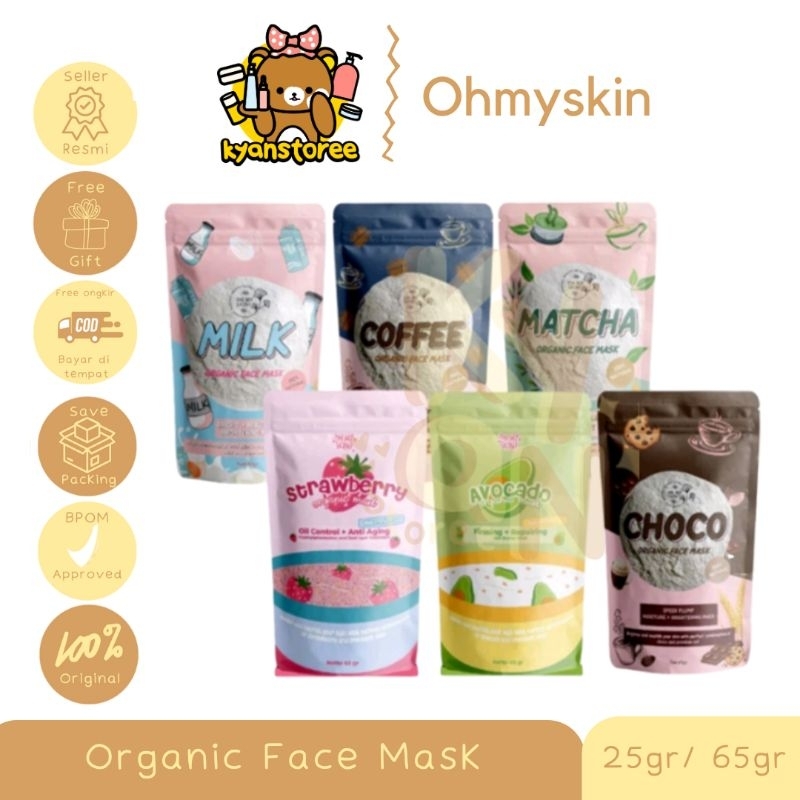 OH MY SKIN MASKER WAJAH ORGANIK
