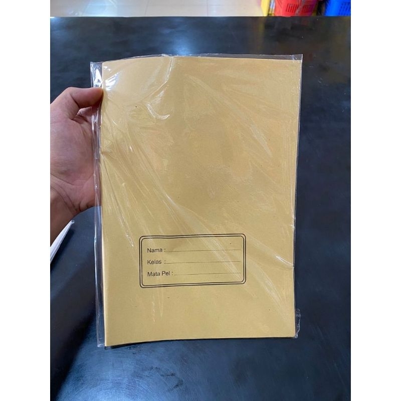 

SAMPUL COKLAT BUKU TULIS (ISI 20 LEMBAR)