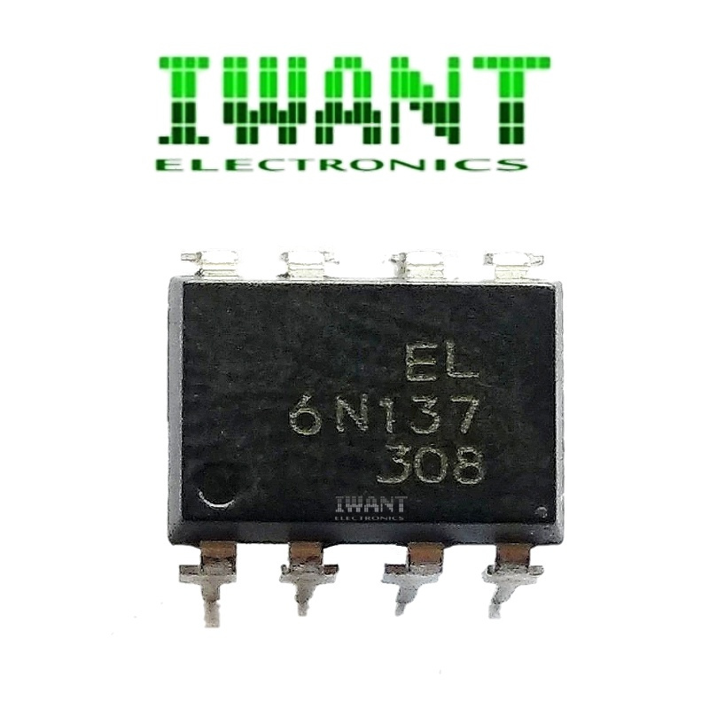 6N137 IC EL6N137 DIP 8PIN A6N137 EL 6N137 OPTOCOUPLER 6N137