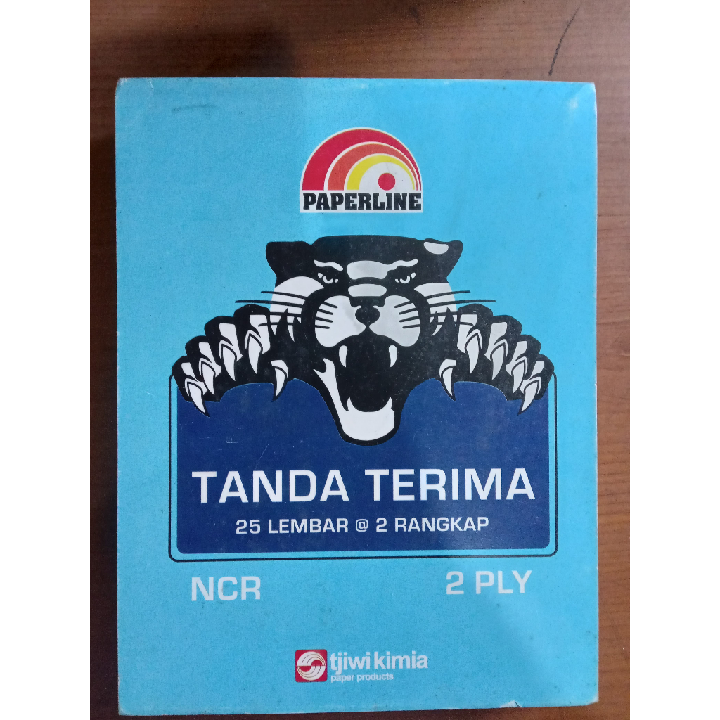 

Buku Tanda Terima PPL B2 NCR / merk paperline