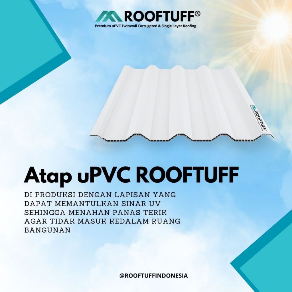 Atap UPVC Rooftuff 870