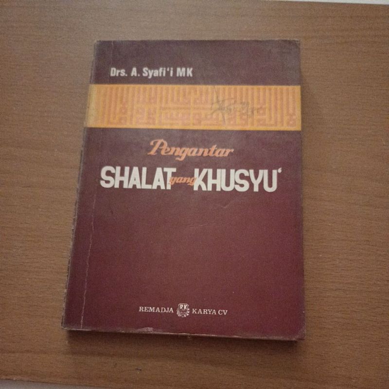 Buku Pengantar Shalat Yang Khusyu'