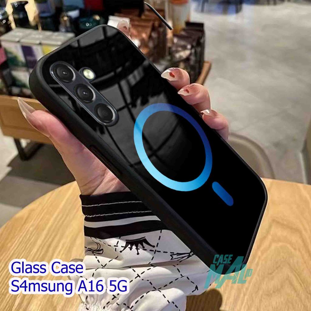 Softcase Kaca Samsung A16 Terbaru - Case Hp Samsung A16  [H162]