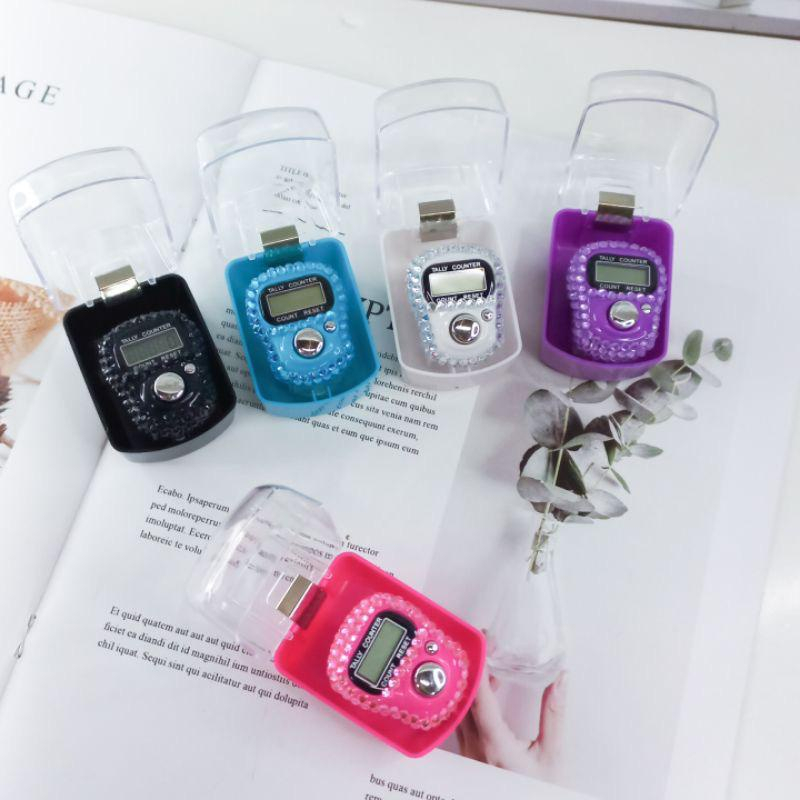 TASBIH DIGITAL MUTIARA TEMPEL / TASBIH DIGITAL BOX KEKINIAN IMPORT